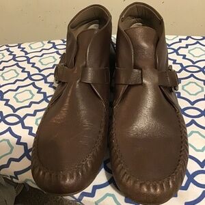 🔥SALE! Rose petals, leather ankle boots, see pictures, new cond. 11 medium 🔥👍